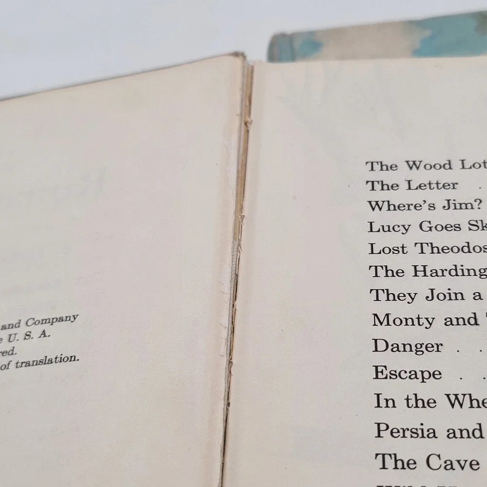 Mabel O'Donnell Alice and Jerry Books Hardcover Set 3 Reading Primers Good